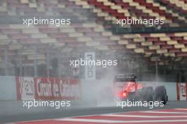 Max Chilton (GBR) Marussia F1 Team MR02. 28.02.2013. Formula One Testing, Day One, Barcelona, Spain.