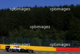 Valtteri Bottas (FIN), Williams F1 Team  23.08.2013. Formula 1 World Championship, Rd 11, Belgian Grand Prix, Spa Francorchamps, Belgium, Practice Day.
