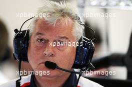 Pat Symonds (GBR) Williams Chief Technical Officer. 23.08.2013. Formula 1 World Championship, Rd 11, Belgian Grand Prix, Spa Francorchamps, Belgium, Practice Day.
