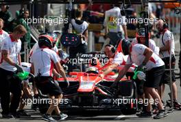 Jules Bianchi (FRA), Marussia Formula One Team   23.08.2013. Formula 1 World Championship, Rd 11, Belgian Grand Prix, Spa Francorchamps, Belgium, Practice Day.
