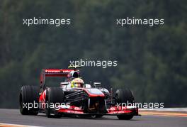 Sergio Perez (MEX), McLaren Mercedes  23.08.2013. Formula 1 World Championship, Rd 11, Belgian Grand Prix, Spa Francorchamps, Belgium, Practice Day.