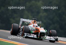 Paul di Resta (GBR), Force India Formula One Team  23.08.2013. Formula 1 World Championship, Rd 11, Belgian Grand Prix, Spa Francorchamps, Belgium, Practice Day.