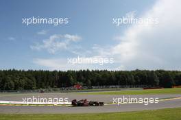 Kimi Raikkonen (FIN) Lotus F1 E21. 23.08.2013. Formula 1 World Championship, Rd 11, Belgian Grand Prix, Spa Francorchamps, Belgium, Practice Day.