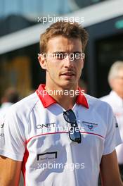 Jules Bianchi (FRA) Marussia F1 Team. 23.08.2013. Formula 1 World Championship, Rd 11, Belgian Grand Prix, Spa Francorchamps, Belgium, Practice Day.
