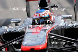 Jenson Button (GBR), McLaren Mercedes  23.08.2013. Formula 1 World Championship, Rd 11, Belgian Grand Prix, Spa Francorchamps, Belgium, Practice Day.