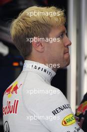 Sebastian Vettel (GER) Red Bull Racing. 23.08.2013. Formula 1 World Championship, Rd 11, Belgian Grand Prix, Spa Francorchamps, Belgium, Practice Day.