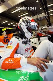 Adrian Sutil (GER) Sahara Force India VJM06. 23.08.2013. Formula 1 World Championship, Rd 11, Belgian Grand Prix, Spa Francorchamps, Belgium, Practice Day.