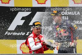 Fernando Alonso (ESP), Scuderia Ferrari  25.08.2013. Formula 1 World Championship, Rd 11, Belgian Grand Prix, Spa Francorchamps, Belgium, Race Day.