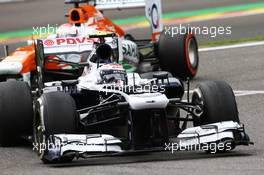 Valtteri Bottas (FIN) Williams FW35. 25.08.2013. Formula 1 World Championship, Rd 11, Belgian Grand Prix, Spa Francorchamps, Belgium, Race Day.