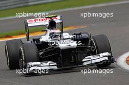 Valtteri Bottas (FIN) Williams FW35. 25.08.2013. Formula 1 World Championship, Rd 11, Belgian Grand Prix, Spa Francorchamps, Belgium, Race Day.