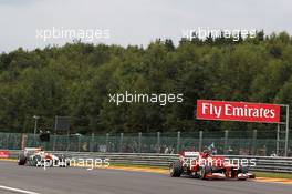 Felipe Massa (BRA) Ferrari F138. 25.08.2013. Formula 1 World Championship, Rd 11, Belgian Grand Prix, Spa Francorchamps, Belgium, Race Day.