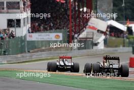 Kimi Raikkonen (FIN), Lotus F1 Team  25.08.2013. Formula 1 World Championship, Rd 11, Belgian Grand Prix, Spa Francorchamps, Belgium, Race Day.