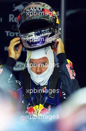 Sebastian Vettel (GER) Red Bull Racing. 24.08.2013. Formula 1 World Championship, Rd 11, Belgian Grand Prix, Spa Francorchamps, Belgium, Qualifying Day.
