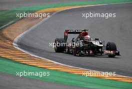 Romain Grosjean (FRA), Lotus F1 Team  24.08.2013. Formula 1 World Championship, Rd 11, Belgian Grand Prix, Spa Francorchamps, Belgium, Qualifying Day.