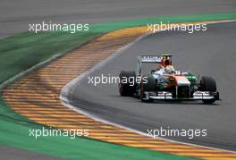 Adrian Sutil (GER), Sahara Force India F1 Team   24.08.2013. Formula 1 World Championship, Rd 11, Belgian Grand Prix, Spa Francorchamps, Belgium, Qualifying Day.