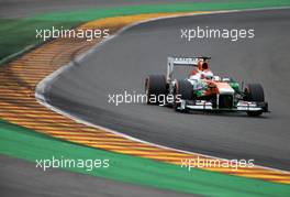 Paul di Resta (GBR), Force India Formula One Team  24.08.2013. Formula 1 World Championship, Rd 11, Belgian Grand Prix, Spa Francorchamps, Belgium, Qualifying Day.