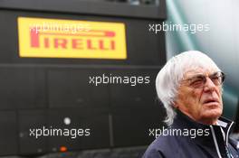 Bernie Ecclestone (GBR) CEO Formula One Group (FOM). 24.08.2013. Formula 1 World Championship, Rd 11, Belgian Grand Prix, Spa Francorchamps, Belgium, Qualifying Day.