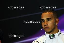 Lewis Hamilton (GBR) Mercedes AMG F1 in the FIA Press Conference. 24.08.2013. Formula 1 World Championship, Rd 11, Belgian Grand Prix, Spa Francorchamps, Belgium, Qualifying Day.