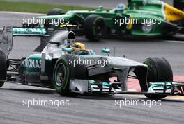 Lewis Hamilton (GBR), Mercedes Grand Prix  24.08.2013. Formula 1 World Championship, Rd 11, Belgian Grand Prix, Spa Francorchamps, Belgium, Qualifying Day.