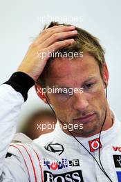 Jenson Button (GBR) McLaren. 24.08.2013. Formula 1 World Championship, Rd 11, Belgian Grand Prix, Spa Francorchamps, Belgium, Qualifying Day.