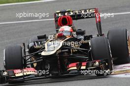 Romain Grosjean (FRA) Lotus F1 E21. 24.08.2013. Formula 1 World Championship, Rd 11, Belgian Grand Prix, Spa Francorchamps, Belgium, Qualifying Day.