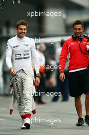Jules Bianchi (FRA) Marussia F1 Team. 24.08.2013. Formula 1 World Championship, Rd 11, Belgian Grand Prix, Spa Francorchamps, Belgium, Qualifying Day.