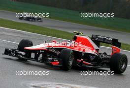 Max Chilton (GBR), Marussia F1 Team  24.08.2013. Formula 1 World Championship, Rd 11, Belgian Grand Prix, Spa Francorchamps, Belgium, Qualifying Day.