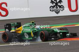 Giedo van der Garde (NLD) Caterham CT03. 24.08.2013. Formula 1 World Championship, Rd 11, Belgian Grand Prix, Spa Francorchamps, Belgium, Qualifying Day.