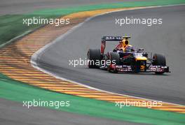 Mark Webber (AUS), Red Bull Racing  24.08.2013. Formula 1 World Championship, Rd 11, Belgian Grand Prix, Spa Francorchamps, Belgium, Qualifying Day.