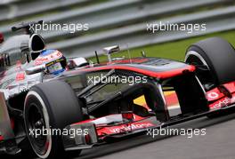 Jenson Button (GBR), McLaren Mercedes  24.08.2013. Formula 1 World Championship, Rd 11, Belgian Grand Prix, Spa Francorchamps, Belgium, Qualifying Day.