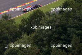 Sebastian Vettel (GER), Red Bull Racing  24.08.2013. Formula 1 World Championship, Rd 11, Belgian Grand Prix, Spa Francorchamps, Belgium, Qualifying Day.