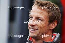 Jenson Button (GBR) McLaren. 25.08.2013. Formula 1 World Championship, Rd 11, Belgian Grand Prix, Spa Francorchamps, Belgium, Race Day.