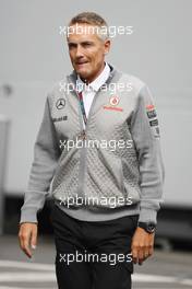 Martin Whitmarsh (GBR) McLaren Chief Executive Officer. 25.08.2013. Formula 1 World Championship, Rd 11, Belgian Grand Prix, Spa Francorchamps, Belgium, Race Day.