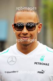 Lewis Hamilton (GBR) Mercedes AMG F1. 22.08.2013. Formula 1 World Championship, Rd 11, Belgian Grand Prix, Spa Francorchamps, Belgium, Preparation Day.