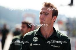 Giedo van der Garde (NLD) Caterham F1 Team. 22.08.2013. Formula 1 World Championship, Rd 11, Belgian Grand Prix, Spa Francorchamps, Belgium, Preparation Day.