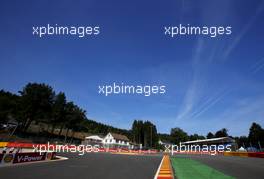 La source corner, turn 1. Track atmosphere 22.08.2013. Formula 1 World Championship, Rd 11, Belgian Grand Prix, Spa Francorchamps, Belgium, Preparation Day.