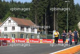 Valtteri Bottas (FIN), Williams F1 Team  22.08.2013. Formula 1 World Championship, Rd 11, Belgian Grand Prix, Spa Francorchamps, Belgium, Preparation Day.