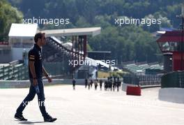 Jean-Eric Vergne (FRA), Scuderia Toro Rosso   22.08.2013. Formula 1 World Championship, Rd 11, Belgian Grand Prix, Spa Francorchamps, Belgium, Preparation Day.