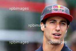 Daniel Ricciardo (AUS), Scuderia Toro Rosso  22.08.2013. Formula 1 World Championship, Rd 11, Belgian Grand Prix, Spa Francorchamps, Belgium, Preparation Day.