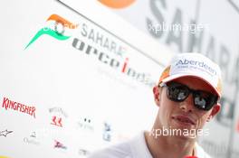 Paul di Resta (GBR) Sahara Force India F1. 22.08.2013. Formula 1 World Championship, Rd 11, Belgian Grand Prix, Spa Francorchamps, Belgium, Preparation Day.