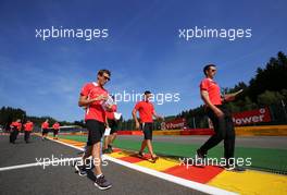Jules Bianchi (FRA), Marussia Formula One Team   22.08.2013. Formula 1 World Championship, Rd 11, Belgian Grand Prix, Spa Francorchamps, Belgium, Preparation Day.