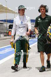 Charles Pic (FRA) Caterham. 19.04.2013. Formula 1 World Championship, Rd 4, Bahrain Grand Prix, Sakhir, Bahrain, Practice Day