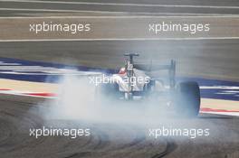 Nico Hulkenberg (GER) Sauber C32 locks up under braking. 19.04.2013. Formula 1 World Championship, Rd 4, Bahrain Grand Prix, Sakhir, Bahrain, Practice Day