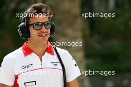Jules Bianchi (FRA) Marussia F1 Team. 19.04.2013. Formula 1 World Championship, Rd 4, Bahrain Grand Prix, Sakhir, Bahrain, Practice Day