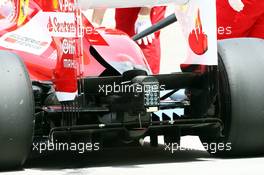 Ferrari F138 rear diffuser. 19.04.2013. Formula 1 World Championship, Rd 4, Bahrain Grand Prix, Sakhir, Bahrain, Practice Day