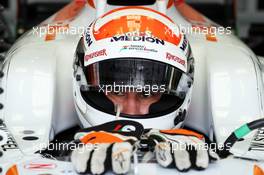 Adrian Sutil (GER) Sahara Force India VJM06. 19.04.2013. Formula 1 World Championship, Rd 4, Bahrain Grand Prix, Sakhir, Bahrain, Practice Day