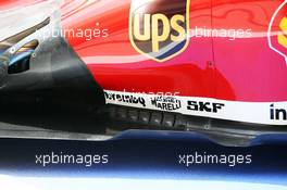 Ferrari F138 floor and engine cover detail. 19.04.2013. Formula 1 World Championship, Rd 4, Bahrain Grand Prix, Sakhir, Bahrain, Practice Day