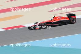 Max Chilton (GBR) Marussia F1 Team MR02. 19.04.2013. Formula 1 World Championship, Rd 4, Bahrain Grand Prix, Sakhir, Bahrain, Practice Day