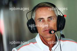 Martin Whitmarsh (GBR) McLaren Chief Executive Officer. 19.04.2013. Formula 1 World Championship, Rd 4, Bahrain Grand Prix, Sakhir, Bahrain, Practice Day