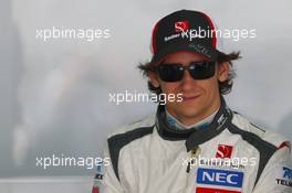 Esteban Gutierrez (MEX) Sauber. 19.04.2013. Formula 1 World Championship, Rd 4, Bahrain Grand Prix, Sakhir, Bahrain, Practice Day